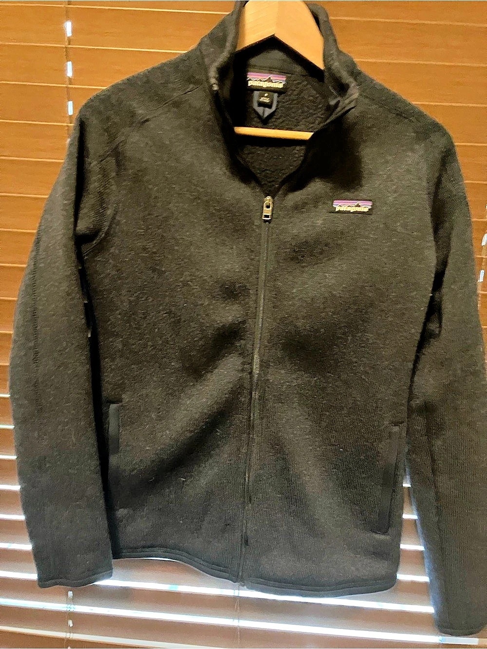 Patagonia Women'Small Better Sweater Full-Zip Jacket Black Small